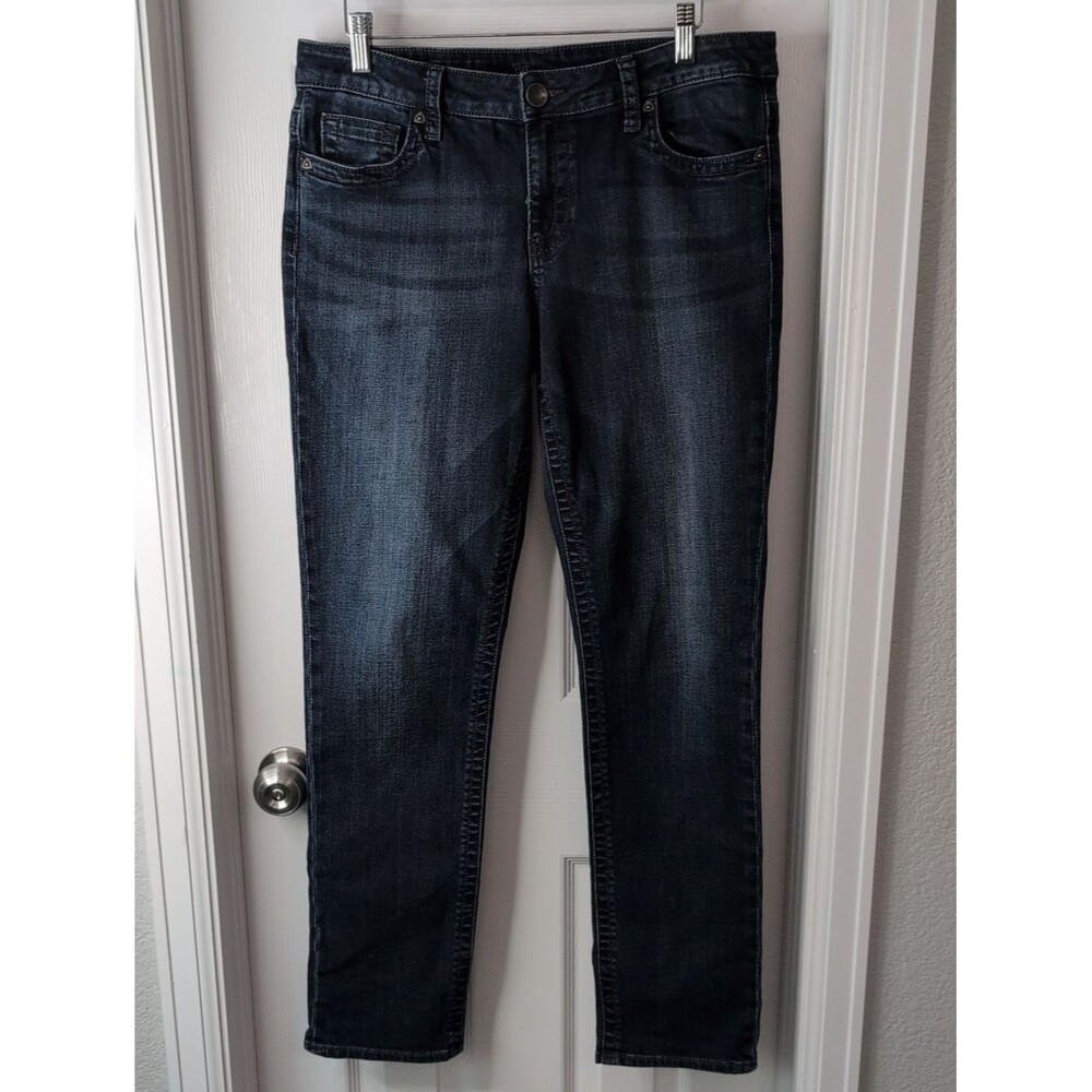 Kut from the Kloth Straight Leg Dark Wash Jeans Size 10